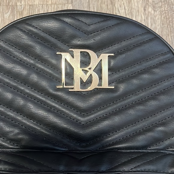 Badgley Mischka Faux Leather Back Pack - Picture 2 of 12